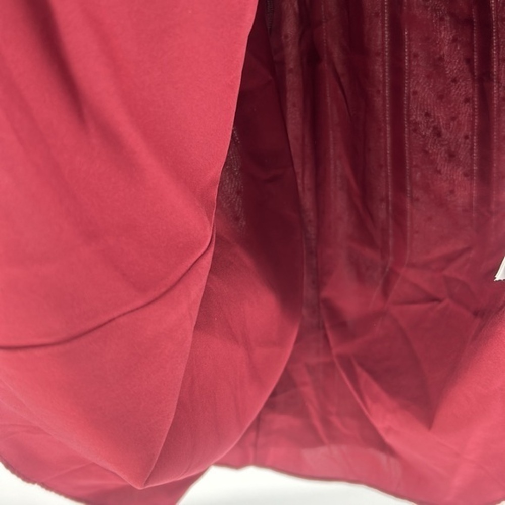 Madewell Burgundy Mini Dress - Picture 9 of 12